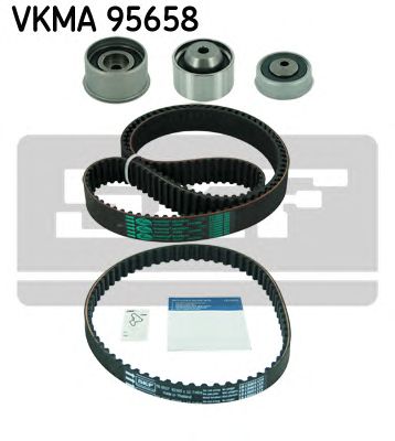 VKMA 95658 SKF Комплект (ремінь+ролики)1